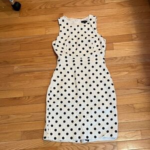 JCrew Polka Dot Sleeveless Dress